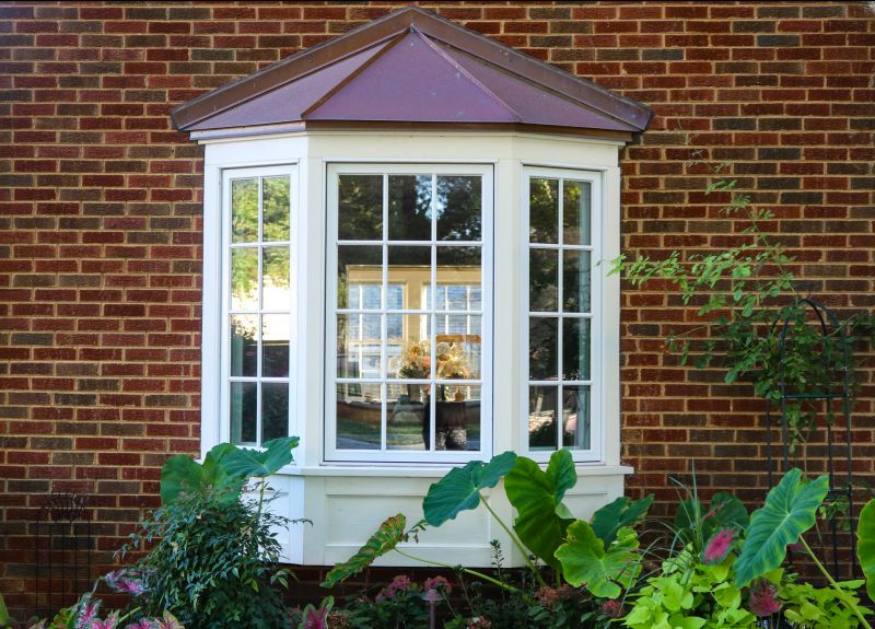 Bay Window Addition to a Home Exterior